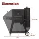 thumbnail image 2 of Funda de parrilla QuliMetal para Masterbuilt 560/800/900 Digital, 2 of 8