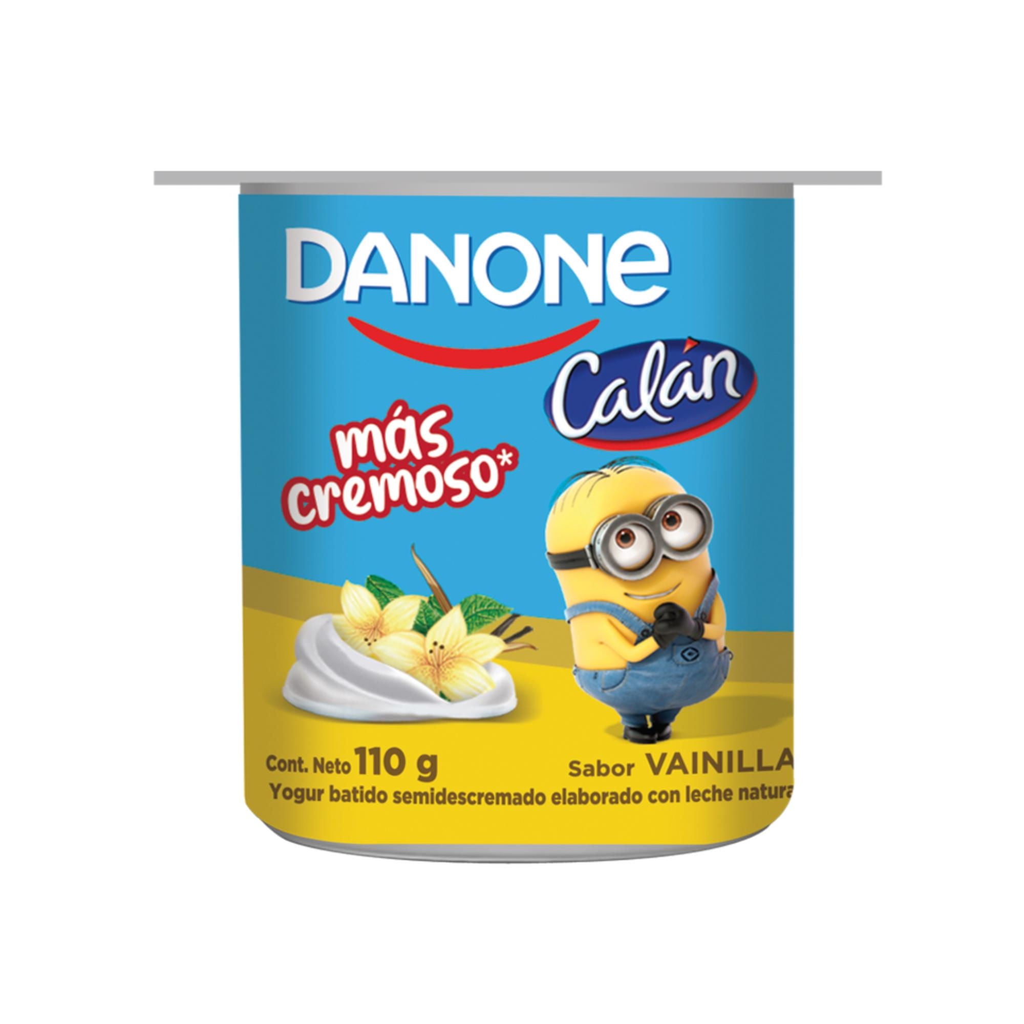 Yoghurt Batido Sabor Vainilla Pote 110 g Calán