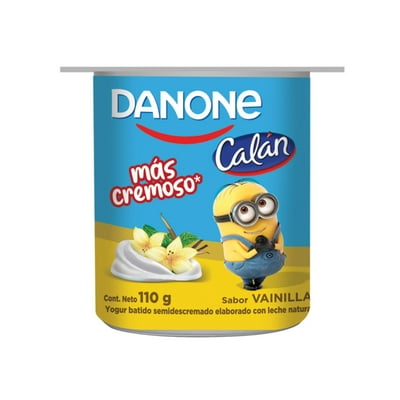 Yoghurt Batido Sabor Vainilla Pote 110 G Calán