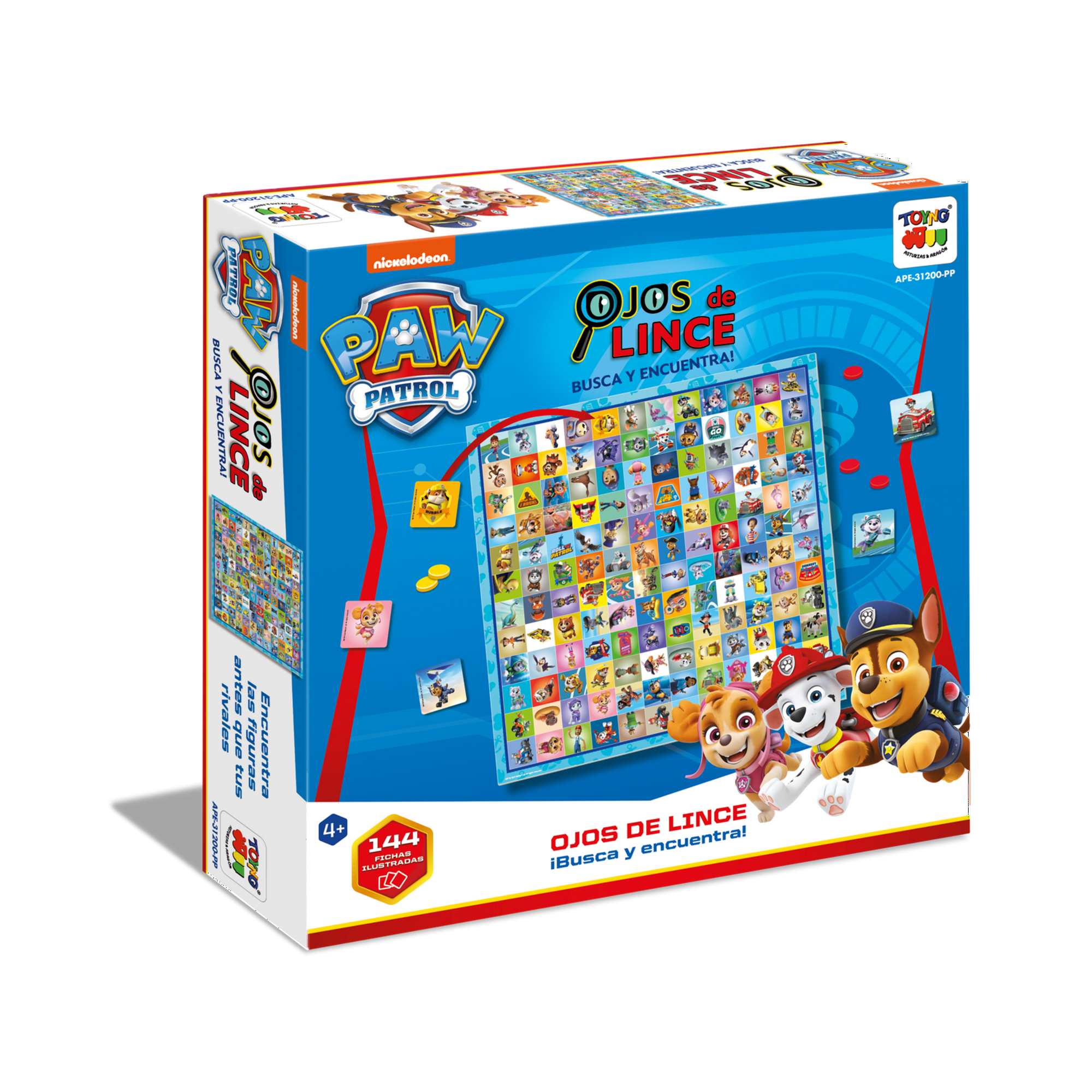 Toyng - Juego De Mesa Ojos De Lince - Paw Patrol
