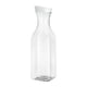 thumbnail image 4 of Jarra de jugo, jarra de té de 1500 ml, reutilizable con tapa, multifunción para agua fría y caliente, de agua fría para comer, refrigerador de verano Cuadrado, 4 of 5