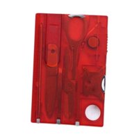 Ioensy - Gadgets De Tarjetas Multifuncionales Para Regalos De Cumpleaños, Viajes, Ciclismo, Rojo