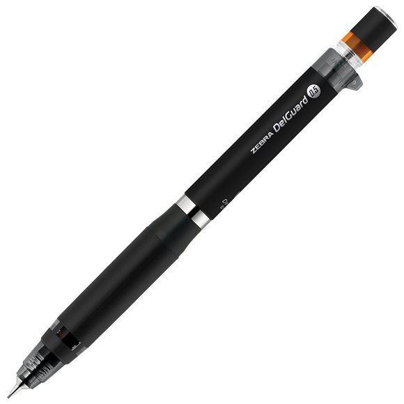 Lápiz mecánico Zebra DelGuard Type ER 0,5 mm negro