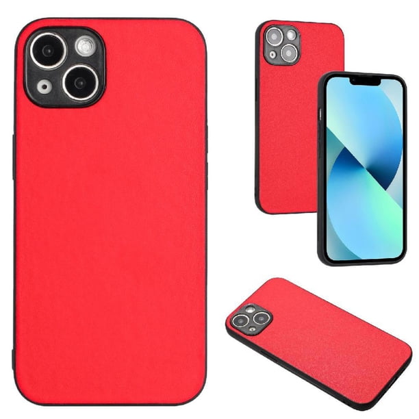 Funda Antigolpes para iPhone 13 Mini Cubierta Delgada Rojo