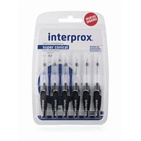 Dentaid - Cepillo Interdental Interprox Super Conical 2.0 Cónico 6 U