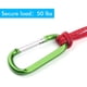 thumbnail image 4 of Mosquetón CampTek Caribeaner Clip de aluminio con forma de anillo en D, 6 unidades, 4 of 7