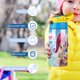 thumbnail image 5 of Shimmer y Shine Botella de Agua con Tapa Pop Top de Un Toque, Acero Inoxidable, a Prueba de Fugas, para Deportes, Botella Infantil azul 12 oz, 5 of 6