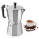 thumbnail image 1 of Cafetera cubana Moka Pot Mixpresso para 9 tazas, cuerpo de aluminio, 1 of 9
