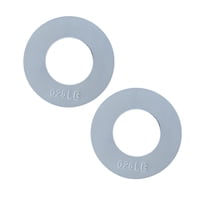 Ioensy - 2 Discos De Pesas Fraccionarias Codificados Por Colores Para Entrenamiento De Fuerza, Portátiles, Blancos, 0,25 Lb