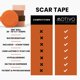 thumbnail image 2 of Cinta adhesiva Motivo Scar Care, rollo de 200 cm x 2,5 cm (20 tiras), 2 of 7