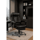 thumbnail image 5 of Silla De Oficina Giovanni Egonomica Gerencial Reclinable Negro Cuero Sintético, 5 of 6