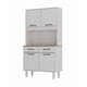 thumbnail image 2 of Mueble Alacena De Cocina Blanco 4 Puertas 2 Cajones MDP Be desing 168,4 X 90,8 X 36,3 cm., 2 of 5