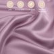 thumbnail image 5 of PiccoCasa Funda de Almohada de Satén Juego de 2 Fundas de Almohada de Satén Sedoso King Malva, 5 of 7