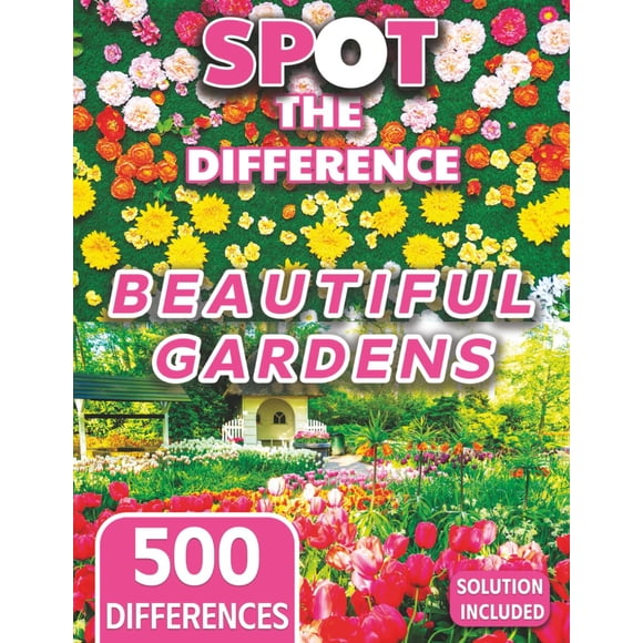 Encuentra las diferencias: Edición Jardín, publicación independiente
