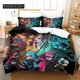 thumbnail image 1 of Fashion Splatoon 3Bedding Set Boys Girls Duvet Cover Pillowcase Bed Adult Bedroom, 1 of 5