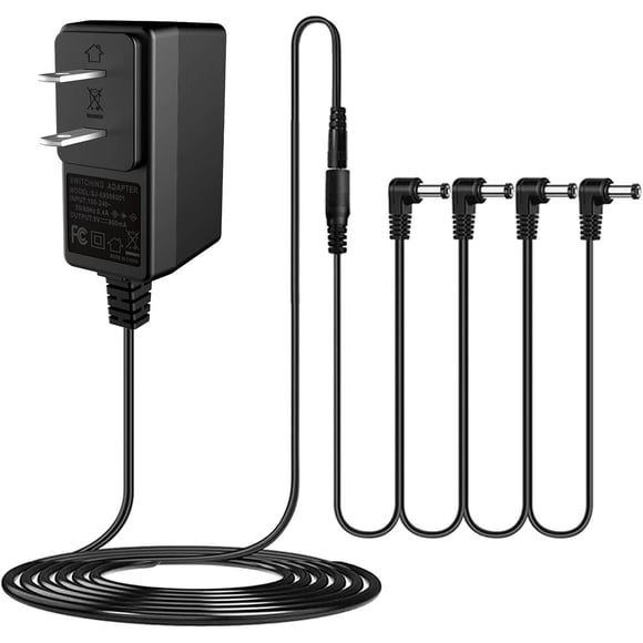 JOYO DC 9V Guitar Pedal Power Supply 800mA 1A AC Wall Charger