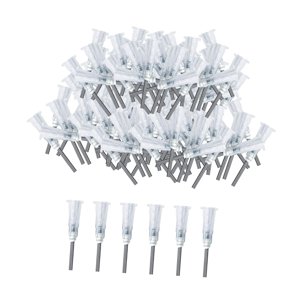 Bothyi - 100 Pines Dispensadores Industriales De Punta Roma Con Cierre Luer Para Líquidos Transparentes