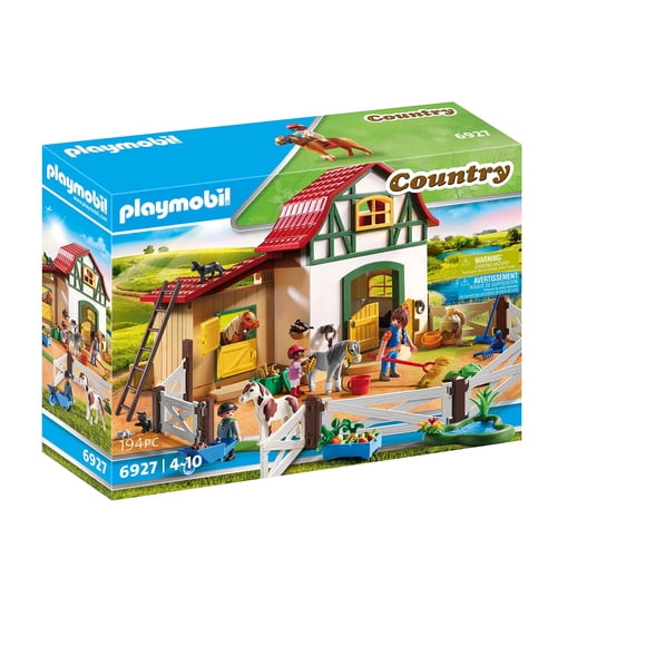 Playmobil 6927 Granja de Ponis Country 29x30x24 cm