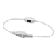 thumbnail image 1 of Cable De Extensión De Interruptor De 0,32 Metros, Estándar De EE. UU., 13 Amp, 125 V, Profesional, 16 AWG, 1 of 5