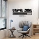 thumbnail image 3 of Calcomanías de pared de Game Zone Loading, pegatinas de videojuegos, diseño artístico extraíble, decoración de pared del mundo gamer para habitación de niños, sala de juegos, dormitorio, fondo (56 cm, 3 of 7