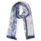 thumbnail image 1 of Bufanda Multicolor Floral para Mujer, Ligera de Seda Satinada con Patrón de los Años 50, Pañuelo Protector Solar para el Verano, Talla Única, Estilo-5, 1 of 6