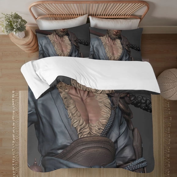 Black Myth WuKongSoft 3D Printed Duvet Cover Bedding Set with Comforter Cover 3 Piece Set