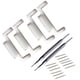 thumbnail image 3 of Kit De Adaptadores De Correa De Reloj De 22 Mm Para GW-M5610 110 100 G-8900 8900 Blanco, 3 of 5