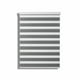 thumbnail image 1 of Cortina Roller Duo Zebra Día Y Noche Gris 90 X 250 Cm Sunfree, 1 of 10