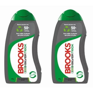 Brooks Talco Para Pies Silver Teck 80G X2