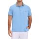 thumbnail image 5 of INSPIRE CHIC Camisas de Polo de Golf de Verano para Hombre con Cuello en Contraste y Bolsillo de Manga Corta XL Azul, 5 of 6