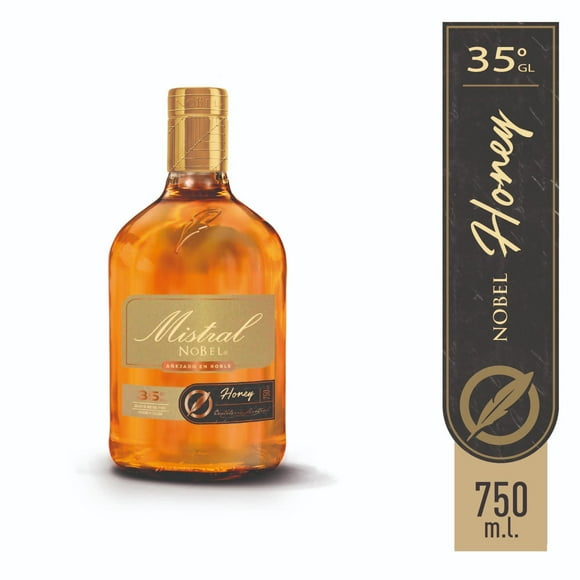 Pisco Botella Mistral Nobel Honey 35 G