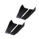 thumbnail image 5 of 4 Uds PP Coche Cuerpo Alerones Para Parachoques Trasero Labio Kit Divisores Protectores Difusor, 5 of 6