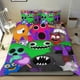 thumbnail image 1 of Jardín de Banban Conjunto de sábanas temático, trío de piezas, cómodo y amigable con la piel, diseño único, regalo de decoración para el hogar para familiares, amigos y fans, 90 cm * 190 cm, 1 of 6
