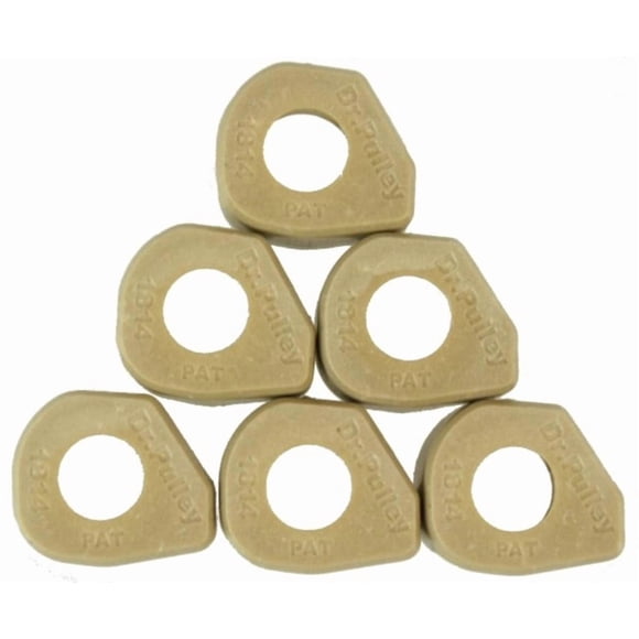 Pesos Deslizantes para Rodillos GY6 STORE 18x14 Set de 11 gramos