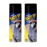 Spray De Goma 2 Paquetes Plasti Dip Negro Multiusos