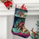 thumbnail image 2 of Calcetines de Navidad Kitti Katz Lino Blanco 45cm x 32cm, 2 of 5