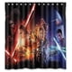 thumbnail image 1 of Cortina de ducha de Star Wars, juego de cortina de baño con ganchos, tamaño 66 x 72 pulgadas, 1 of 3