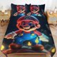 thumbnail image 1 of Super Mario Duvet Cover Set 3 Piece Bedding Set Double Sided Printing Decorative Comforter Cover Set, 1 of 5