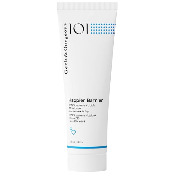 Crema hidratante Geek & Gorgeous Happier Barrier, 50 ml, escualano