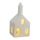 thumbnail image 1 of Adorno De Escritorio Blanco Iluminado De Pueblo Navideño Para Estante De Granja Estilo Festivo B, 1 of 3