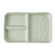 thumbnail image 5 of Plato Para Servir Fácil De Llenar, Práctico, De Porcelana, Con 3 Compartimentos, Rectangular, Color Verde, 5 of 5