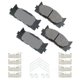 thumbnail image 1 of Pastillas de freno Akebono ACT1222A Cerámicas GRIS Pack de 4, 1 of 2