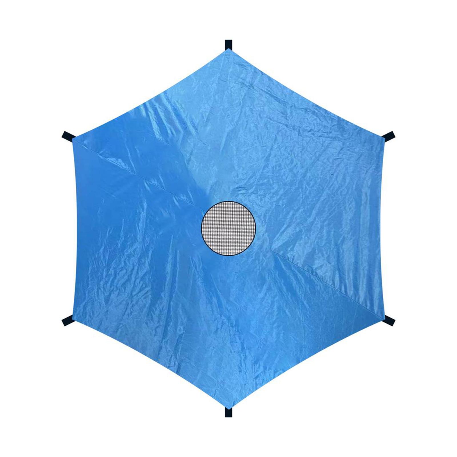 Magideal - Cubierta De Sombra Para Trampolín, Dosel Para Trampolín, Fácil De Instalar, Tela Oxford Impermeable, Cubierta Para Lluvia Para Trampolín, Sombra Para