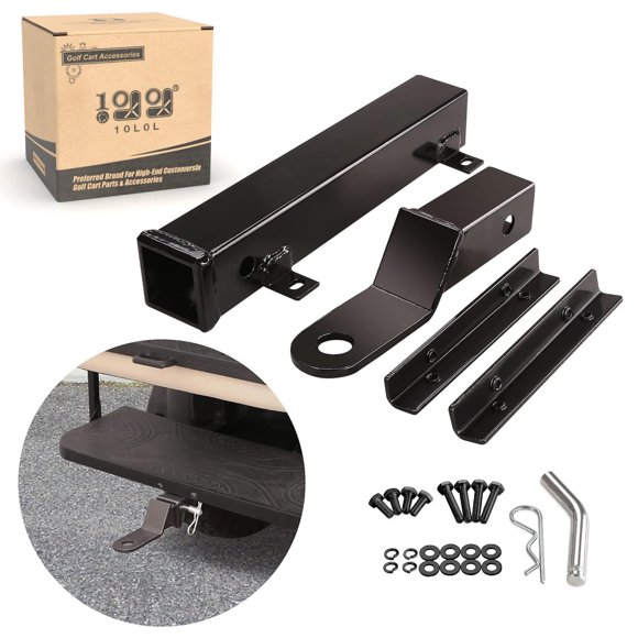 Kit de receptor de 2" para enganche de remolque de carrito de golf WORLD 9.99 MALL