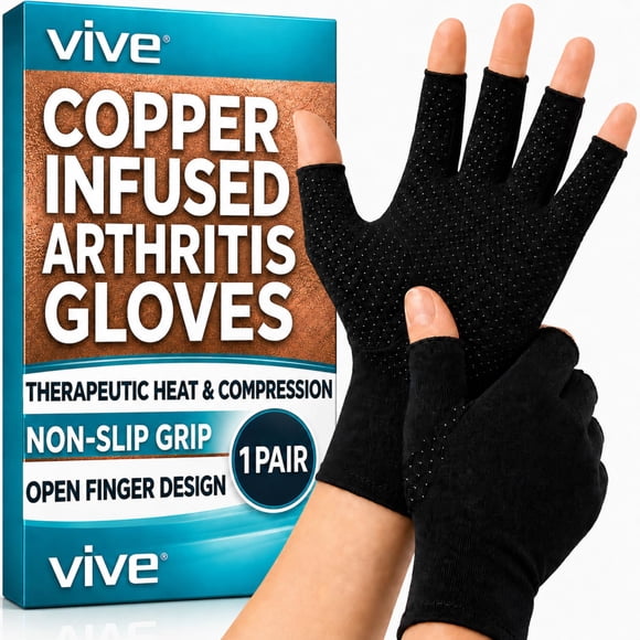 Guantes Vive con Cobre para Artritis talla extragrande (par)