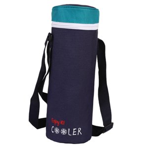 Ioensy - Bolsa De Botella De Agua Aislada Bolsa De Transporte Bolsa Térmica Bolsa De Transporte Senderismo Bolsa Térmica Tapa Azul