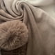 thumbnail image 4 of 25.60"X64.96" Imitation Rabbit Fur Shawl Scarf Collar Imitation Cashmere Cloak Winter Cold And Warm Shawl Wrap, 4 of 5