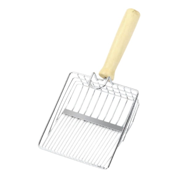 Cat Litter Scooper Metal Scoop Sifter Pala Profunda Caja De Limpieza Herramienta De Limpieza 11.5cmx4cmx24.5cm