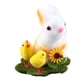 thumbnail image 2 of Figuras Artesanales De Adorno De Conejito De Pascua Para Decoraciones De Estantes Interiores De Cocina, 2 of 5