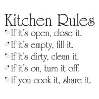 Rienda Libre Graphics - Decomural Kitchen Rules Kitchen Ws-40851